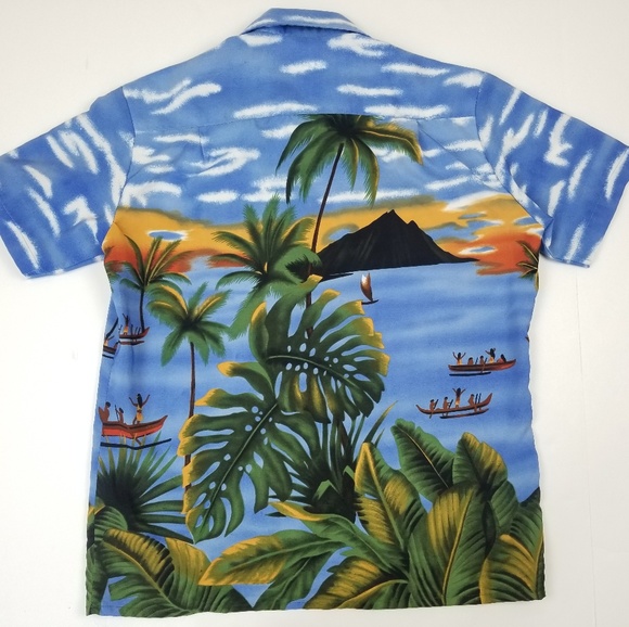 VTG Kennington California Hawaiian Islander Shirt - Picture 2 of 5